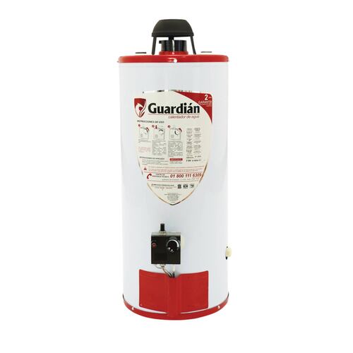 Boiler deposito gas natural 40l 1.5 servicios encendido piezoeléctrico guardian 
