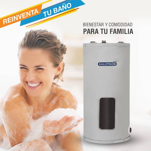 Calentador electrico 40l para 1 regadera 127v 2280w kalotron 