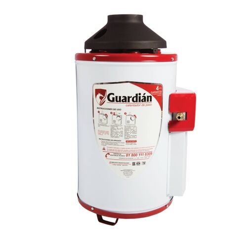Boiler de paso gas natural 4.5l 1.5 servicios encendido one touch guardian 