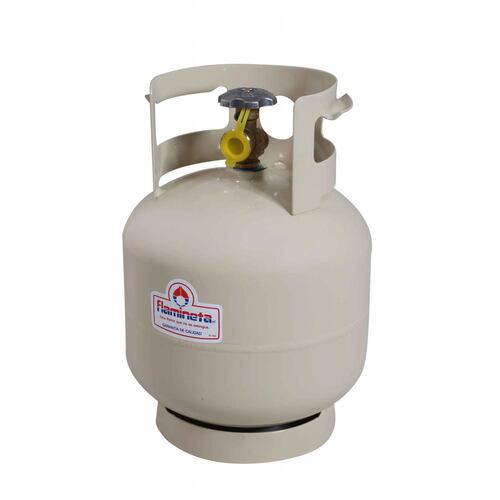 Tanque de gas lp de 4 kgs portatil cilindro flamineta ingusa 