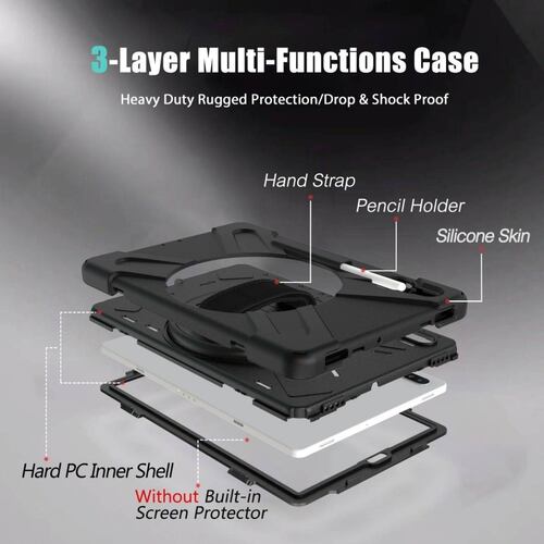 Teknet Funda Correa Samsung Galaxy Tab S6 105 T860 + Mic Cr