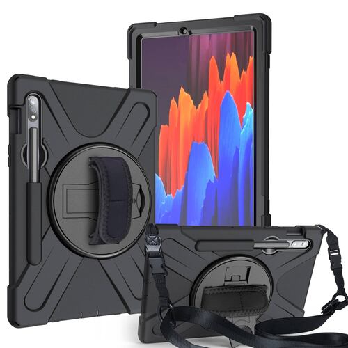 Teknet Funda Samsung Galaxy Tab S7+  S8+ plus 124  Pulg   Mica Cr