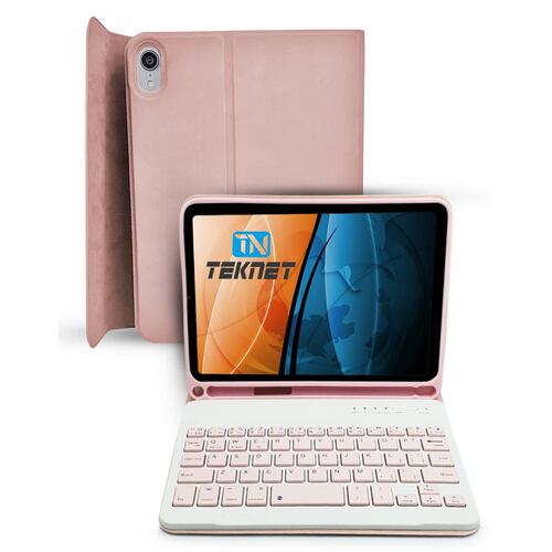 Teclado Teknet Funda Bluetooth Para iPad Mini 7 Mini 6 2021 83