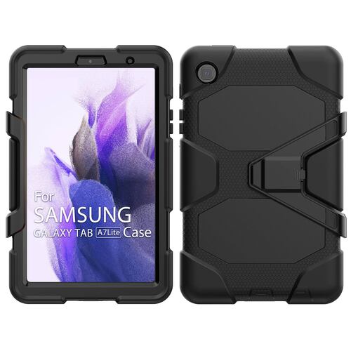 Teknet Funda Case Samsung Tab A7 Lite T220 Mica y Soporte