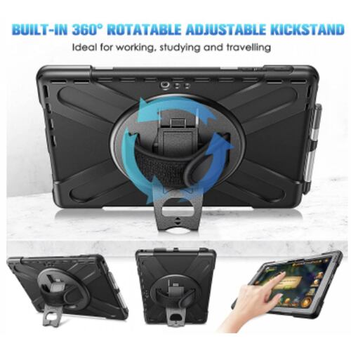 Funda Tekne para Microsoft Surface Pro 4 5 6 7  7+ 123 Pulg  Rudo