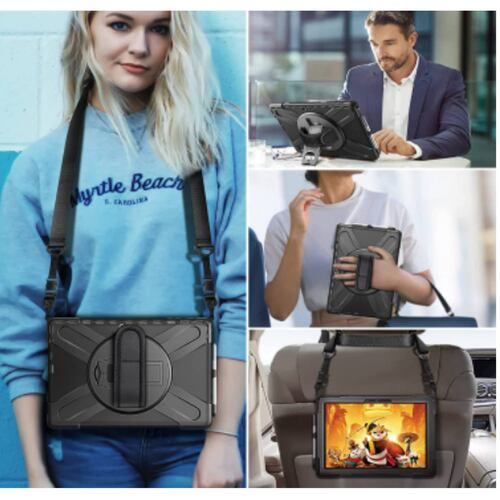 Funda Tekne para Microsoft Surface Pro 4 5 6 7  7+ 123 Pulg  Rudo