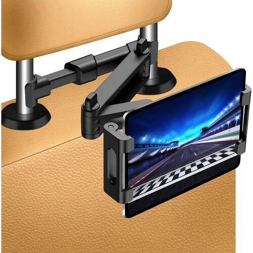 Soporte Para Celular Tablet  Automóvil Cabecera Plegable