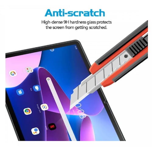 Teknet Mica Cristal para Lenovo Tab M10 Plus 3 gen 106 Pulg  TB125FU