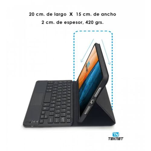 Teclado Teknet Funda TouchPad Para iPad Mini 6 2021 83