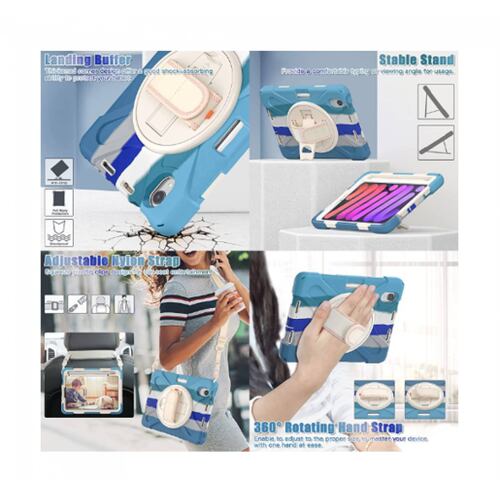 Teknet Funda Correa para iPad Mini 7 Mini 6 Mica Flexible 83