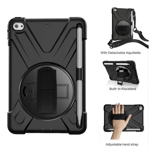 Teknet Funda Correa Uso Rudo  Para iPad Mini 5 Mini 4