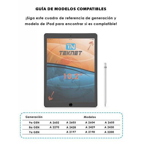 Protector de pantalla mate para iPad 102 Dibujo Paper 2Pack