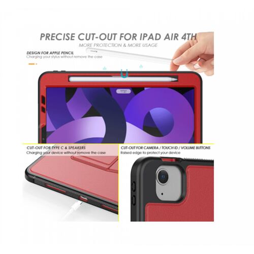 Funda Teknet para iPad Pro 11  Soporte Magnetico Porta Pen