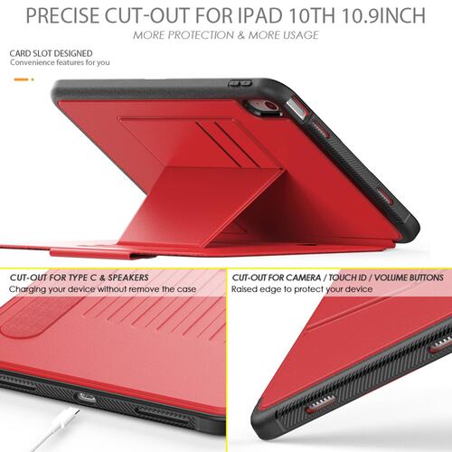 Funda Teknet para iPad 10 Gen 109 Soporte Magnetico