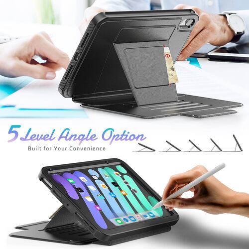 Funda Teknet para iPad Mini 7 Mini 6 Soporte Magnético Pen