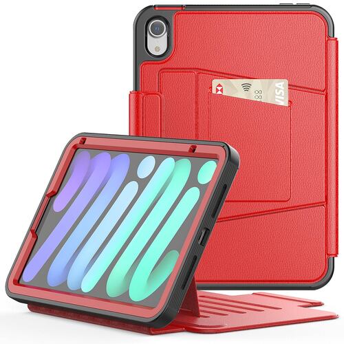 Funda Teknet para iPad Mini 7 Mini 6 Soporte Magnético Pen
