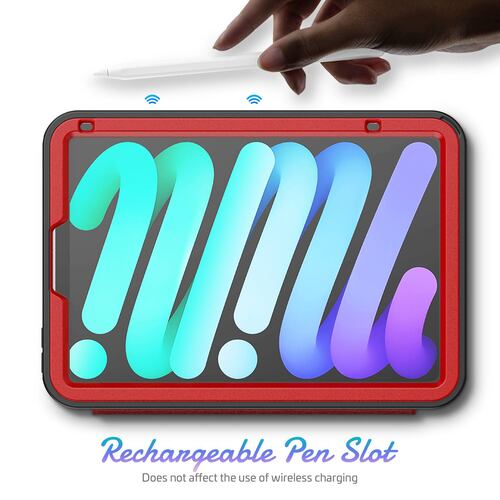 Funda Teknet para iPad Mini 7 Mini 6 Soporte Magnético Pen