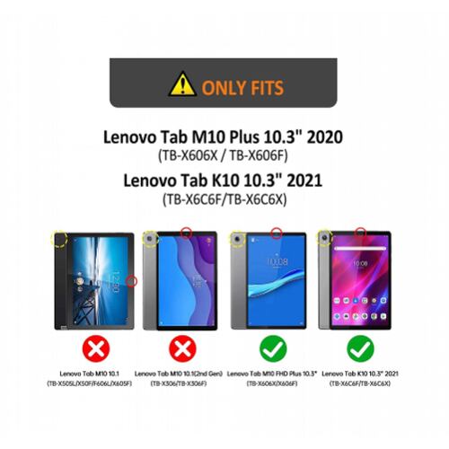 Funda Correa para Lenovo Tab K10 2021 103  Uso Rudo