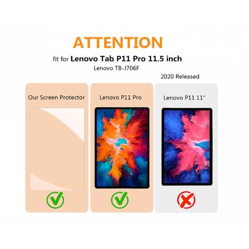 Protector Cristal 9h para Lenovo P11 Pro de 115 mica TB J706F