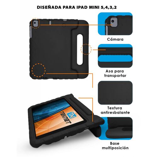 Funda Case Foamy para iPad Mini  4 5  Resistente EVA