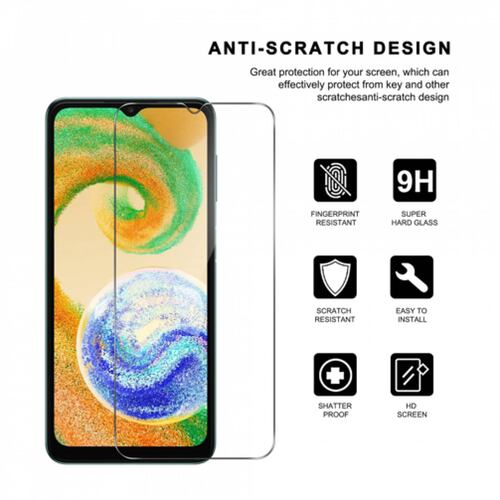 Protector Pantalla para Samsung Galaxy A04 Cristal Temp