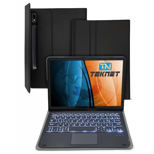 Funda Teclado TouchPad Para Samsung Galaxy Tab S9 X710 11 Pulg  S9 FE S10 FE