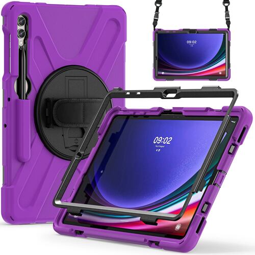 Teknet Funda Correa Samsung Galaxy Tab S9+ plus  124 Pulg  X810 S9 FE +
