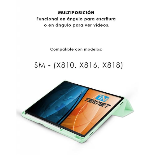 Funda Delgada Clear para Samsung Galaxy Tab S9+ plus X810 S9 FE+