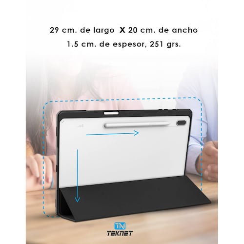 Funda Delgada Clear para Samsung Galaxy Tab S9+ plus X810 S9 FE+