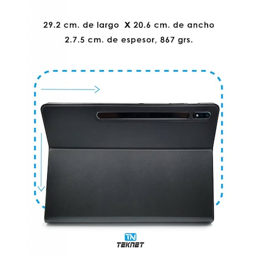 Funda Teclado TouchPad Para Samsung Galaxy Tab S9+ X810 S9 FE+