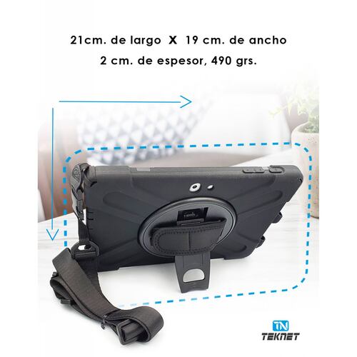 Funda Teknet para Microsoft Surface Go 4 105 Uso Rudo