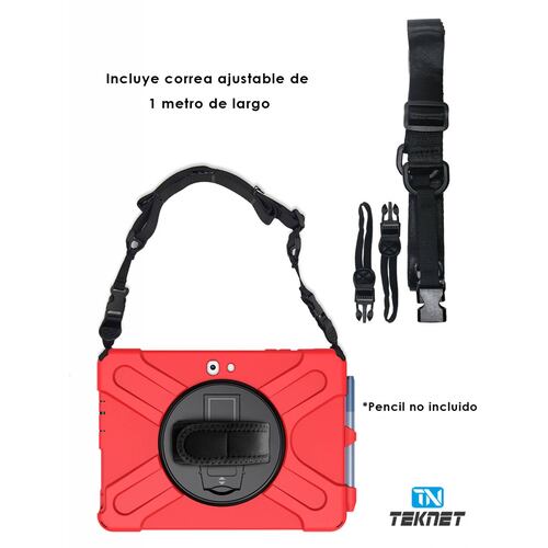 Funda Teknet para Microsoft Surface Go 4 105 Uso Rudo