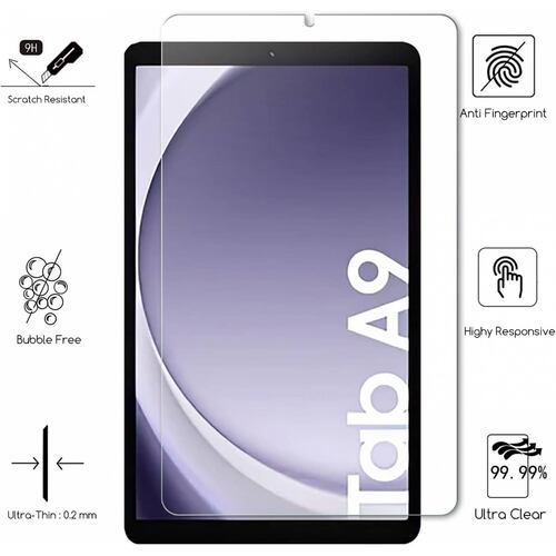 Teknet Mica Cristal para Samsung Galaxy Tab A9 87  Pulg  X110