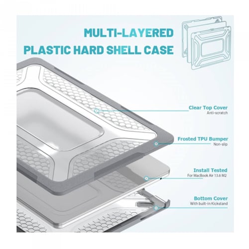 Funda Case Transparente para MacBook Air 13 2018   2020