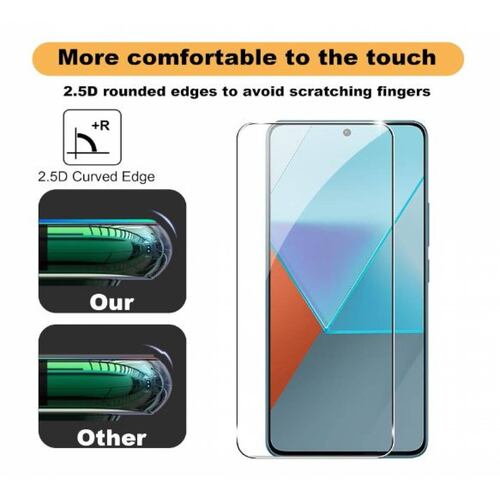 Protector Cristal Templado para Xiaomi Redmi Note 13 Pro 4G