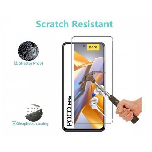 Protector Cristal Templado para Xiaomi Poco M5s