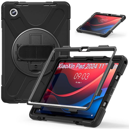 Teknet Funda para Lenovo Tab M11 TB330 de 11 Pulg  Uso Rudo correa
