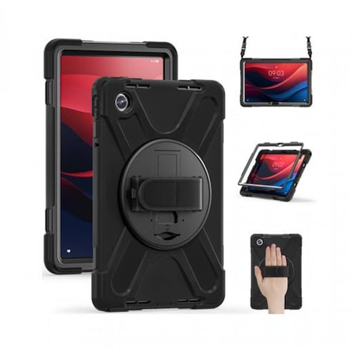Teknet Funda para Lenovo Tab M11 TB330 de 11 Pulg  Uso Rudo correa