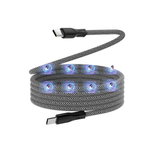 Cable de Carga Magnético Tipo C a C 240W de 8 núcleos 1 M