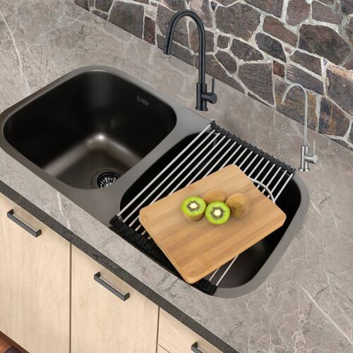 Fregadero de Cocina (Submontar) con Kit de Instalación y Regalos.