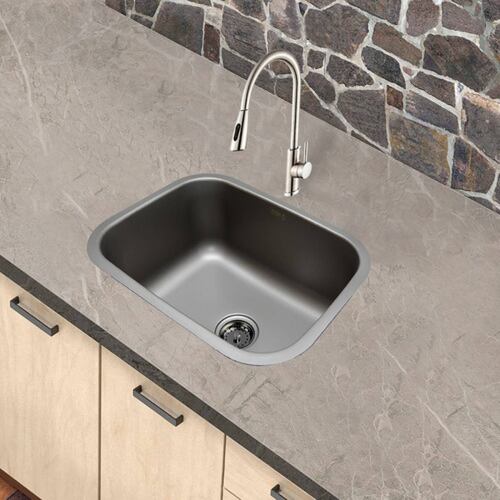 Fregadero De Cocina De Acero Inox Con Mezcladora Retráctil