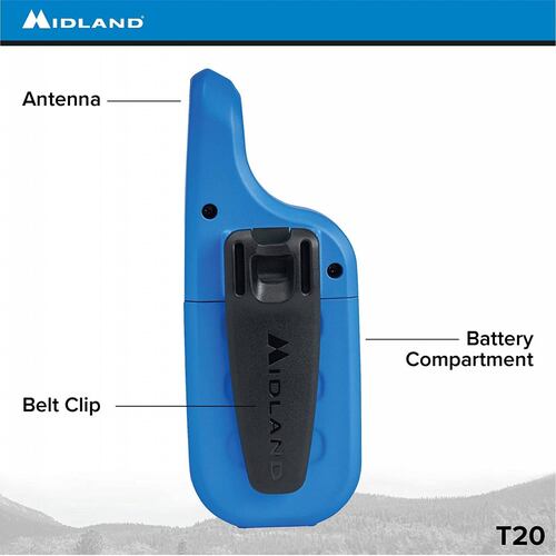 Walkie Talkie Midland T20 Hasta 25km (16millas).