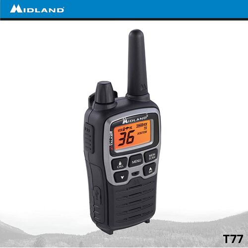 Radios 2 Vias Midland T77vp5 61km (38km) Con Estuche