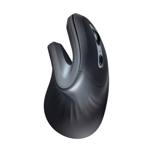 Mouse Vertical Trust Verro Negro 23507