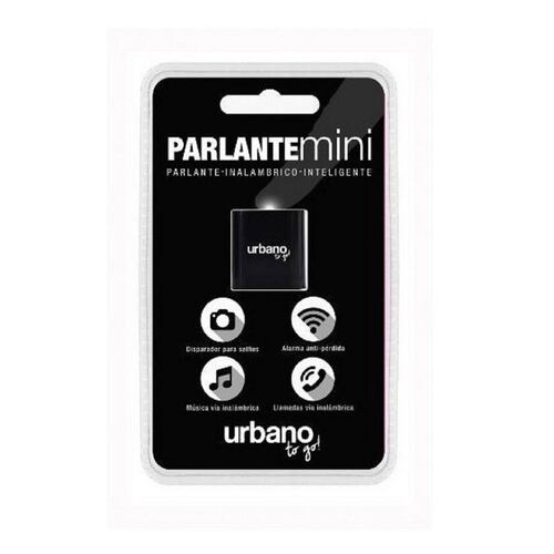 Mini Bocina Bluetooth Urbano To Go Manos Libres Negro