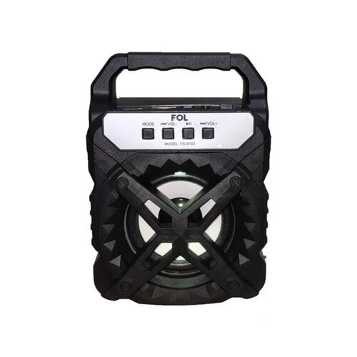 Bocina Bluetooth Portatil Fol 3 Pulgadas FM Usb