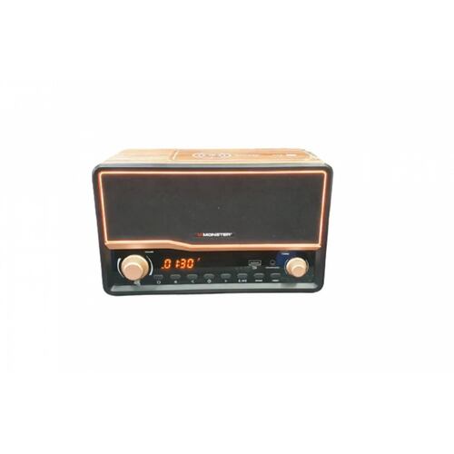 Speaker and Clock Radio   Monster Decora Bluetootho