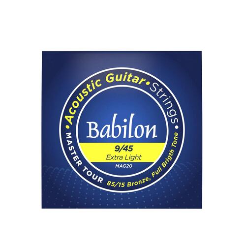 Set de Cuerdas para Guitarra Acustica Bronze 85/15 9-45 