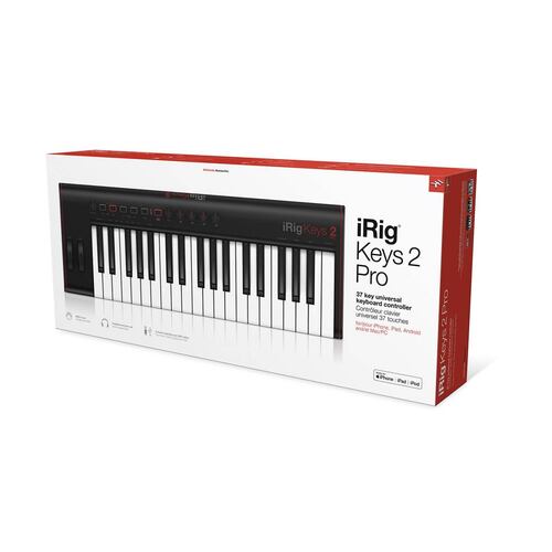 Controlador MIDI de 37 Teclas IRIG KEYS 2 PRO IK MULTIMEDIA. 
