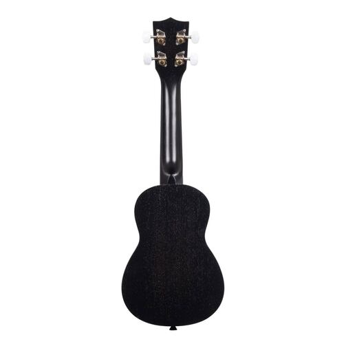 Ukulele Soprano de Caoba Satinado Negro KA-15S-BLK KALA 